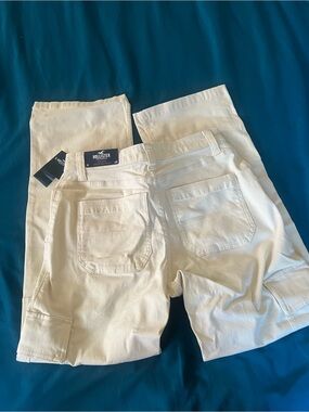 Hollister High Rise Utility Dad Pants